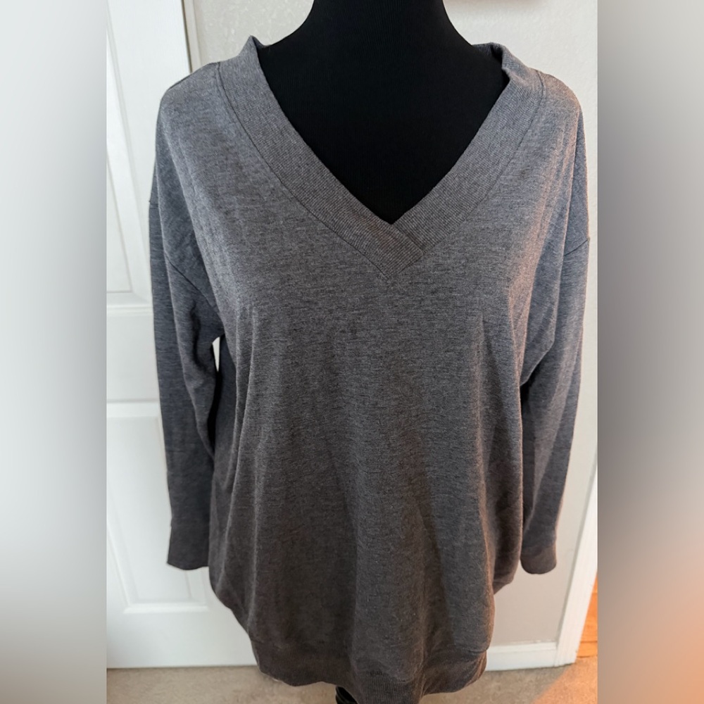 Torrid Charcoal Knit Blend Top
